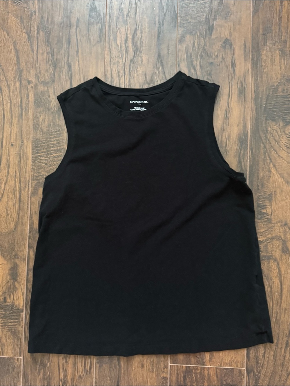 Banana Republic Size Large Black Timeless Tank
